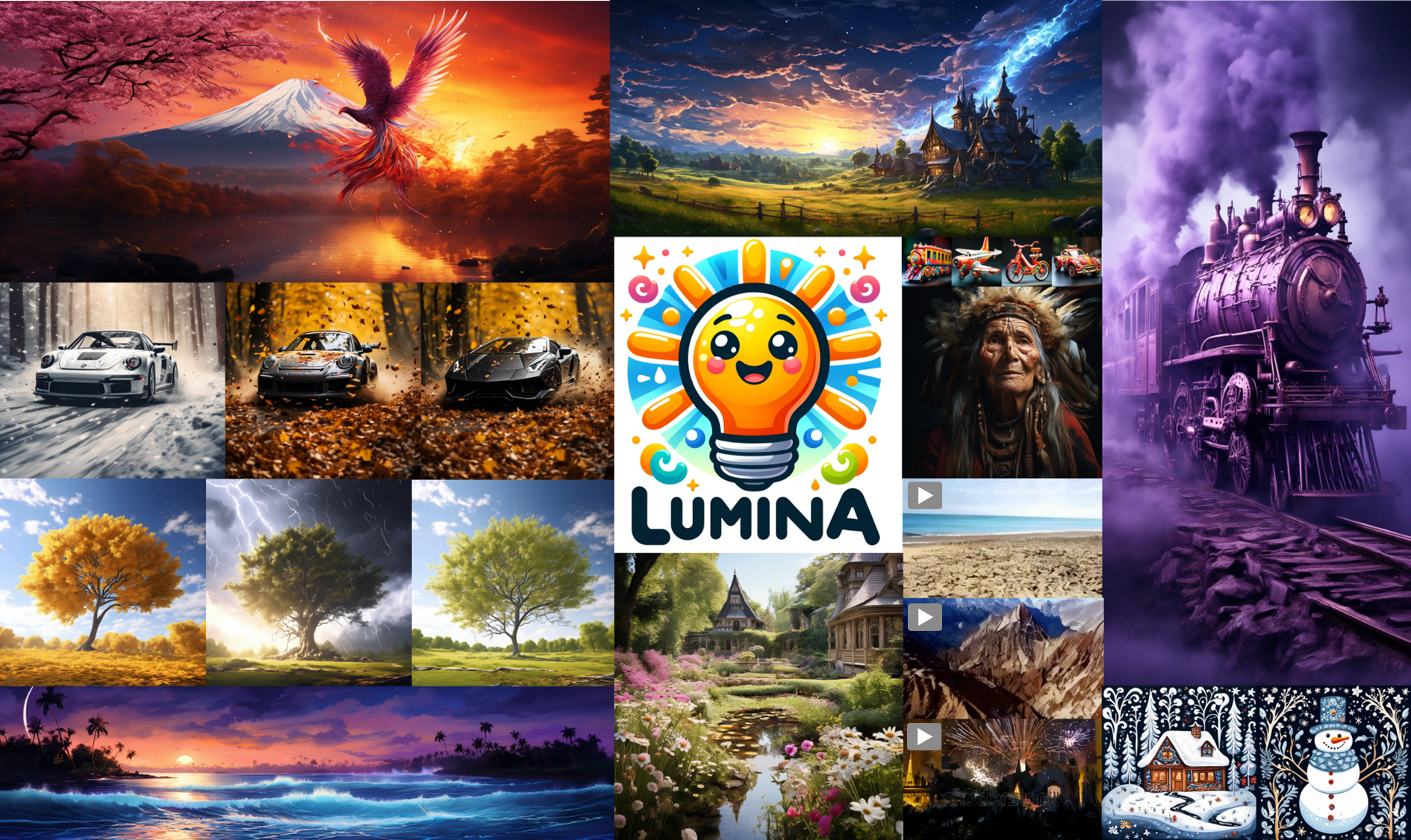 Lumina-T2X hero image