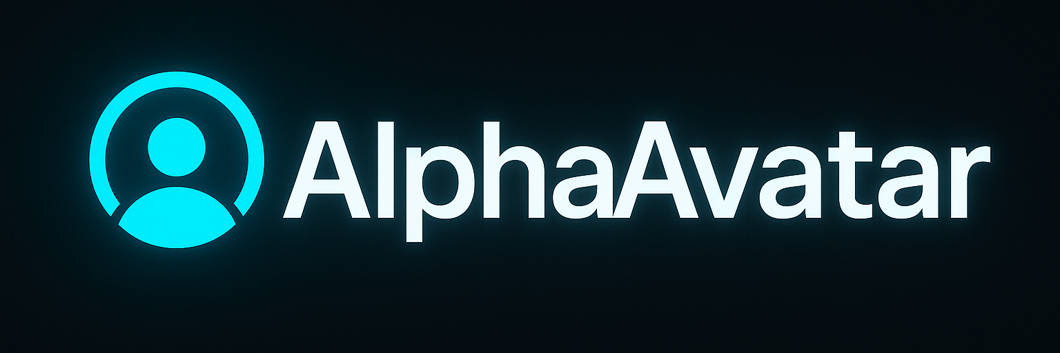 The AvatarAlpha icon, the name of the repository.
