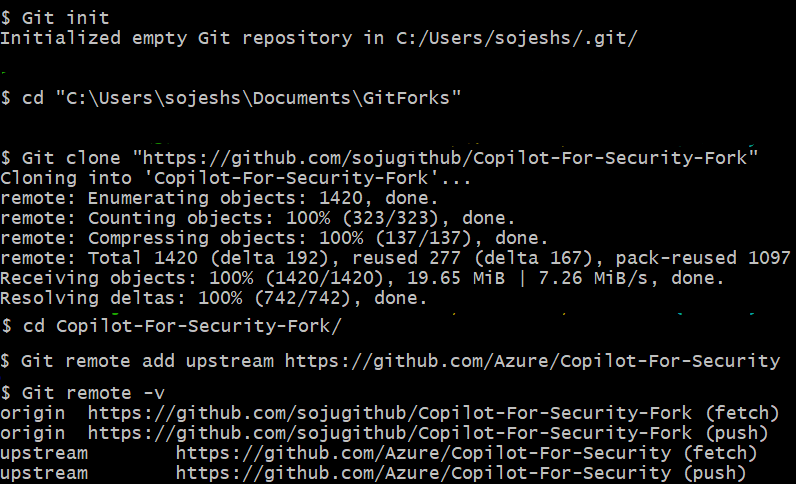 克隆到本地目录