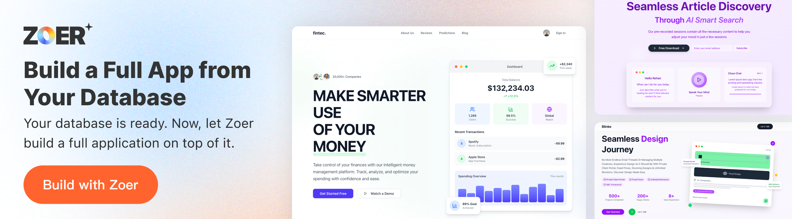 Zoer - AI 应用构建器