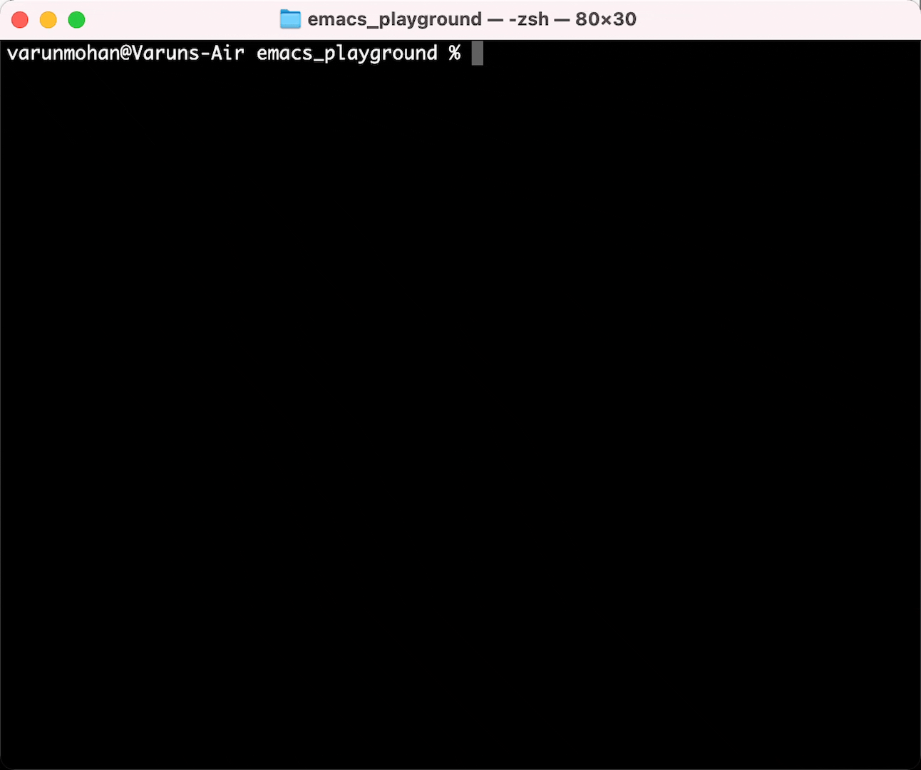 Emacs 演示 - 最终版
