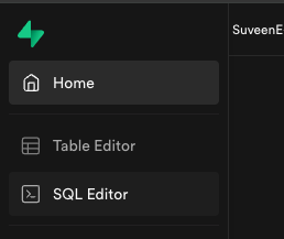 Supabase SQL Editor