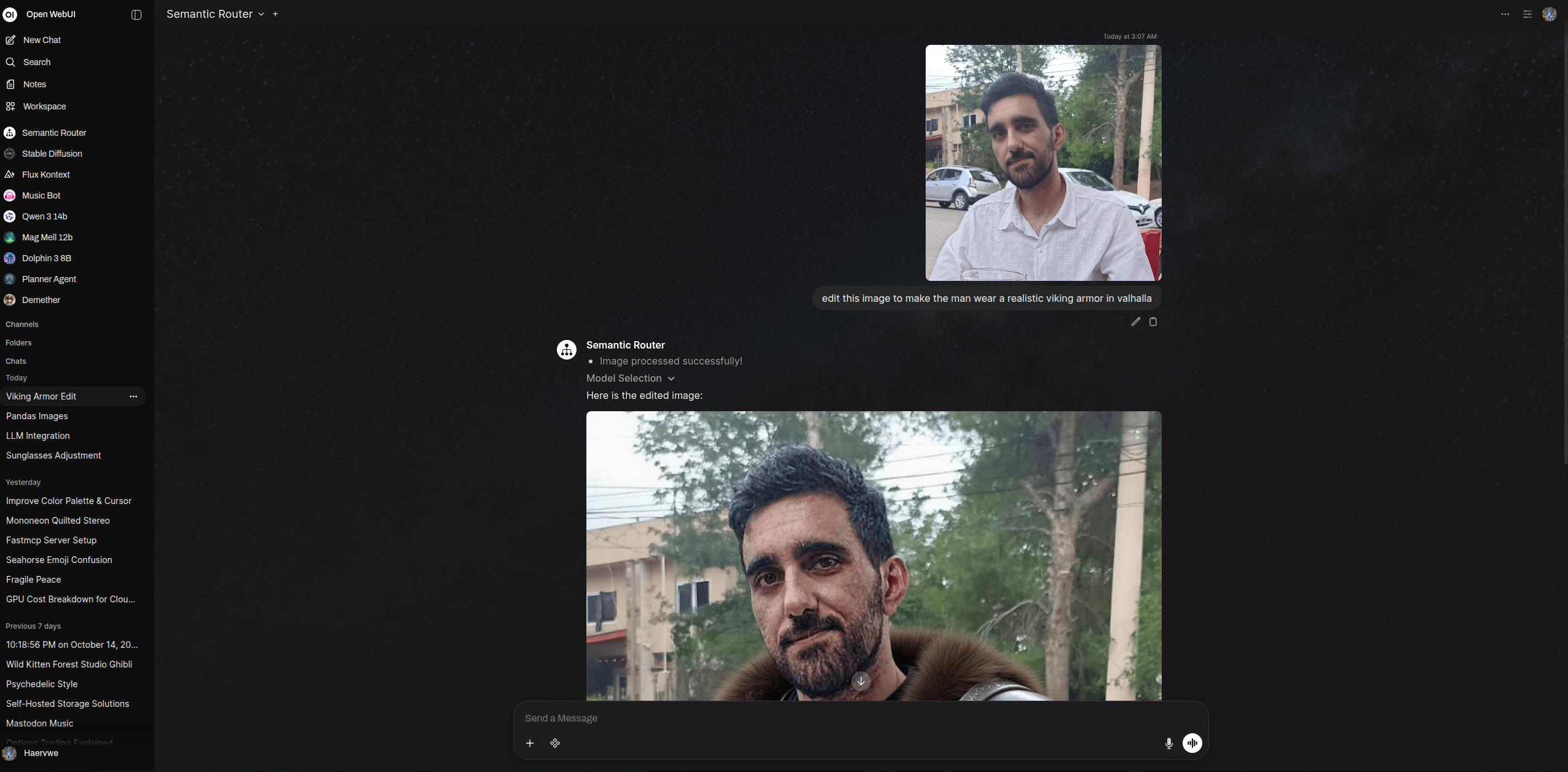 语义路由器示例