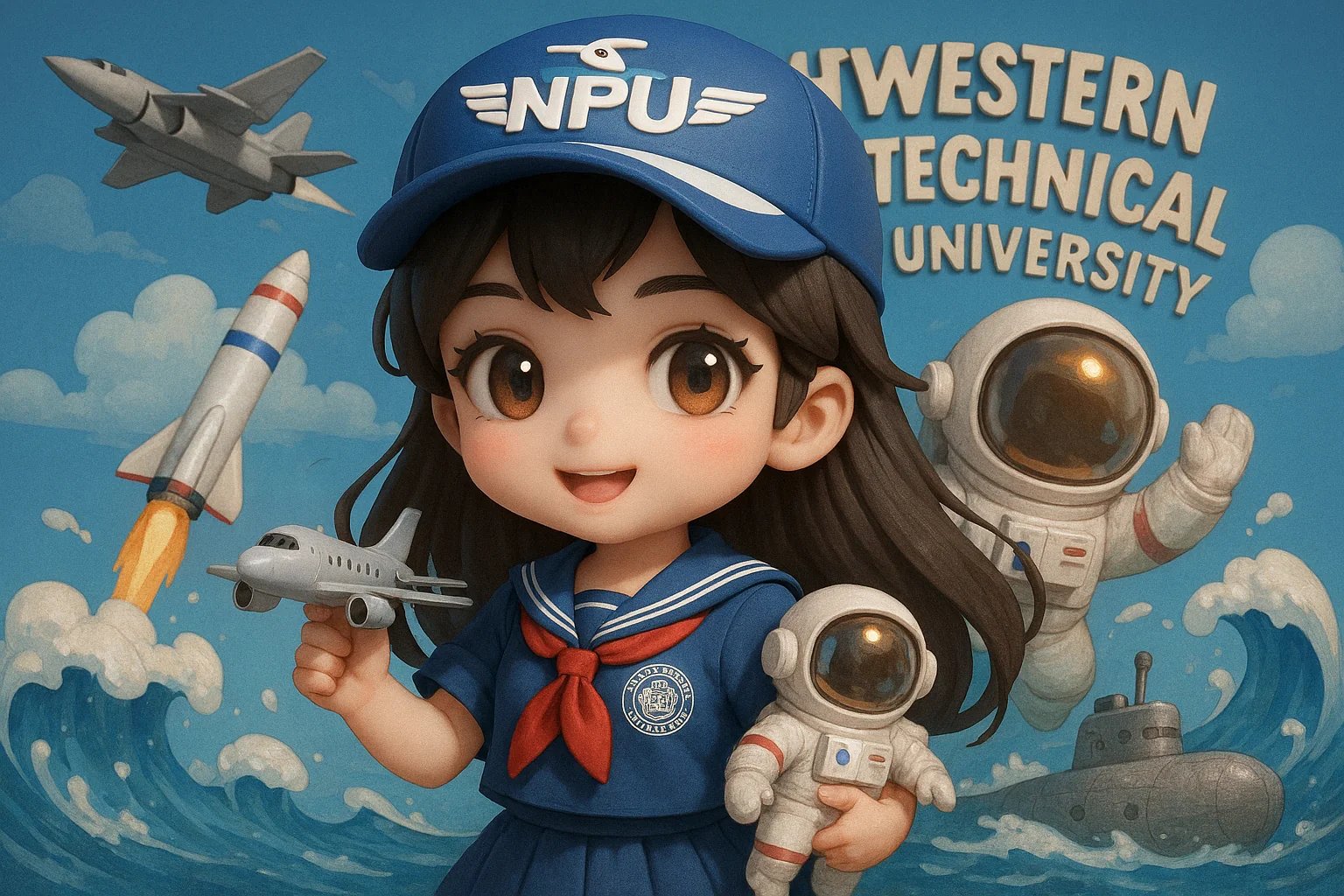 拟人化的 3D 形象