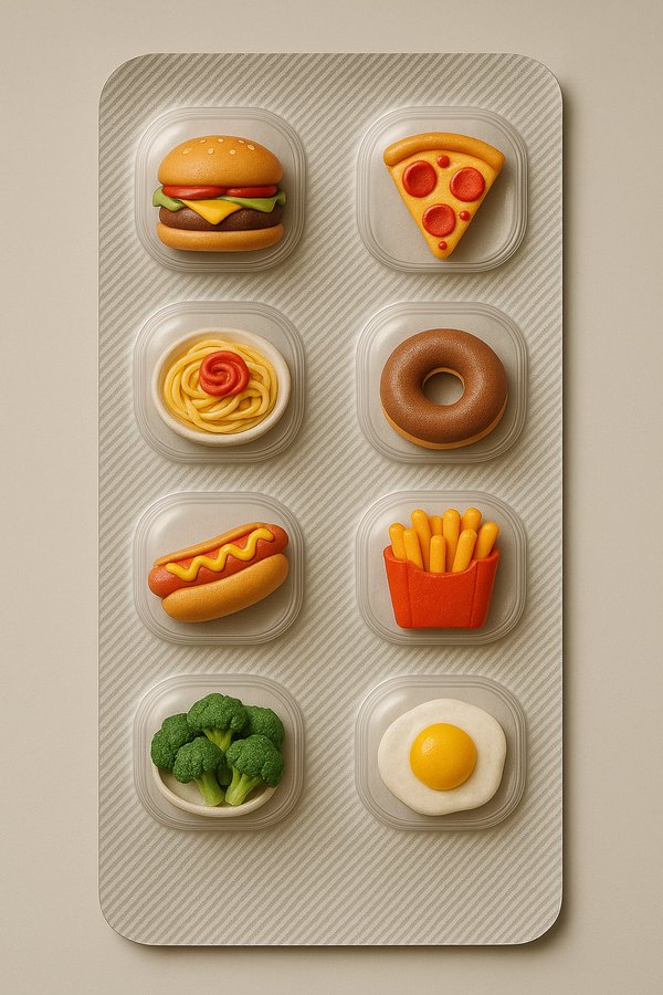 泡罩药片包装图