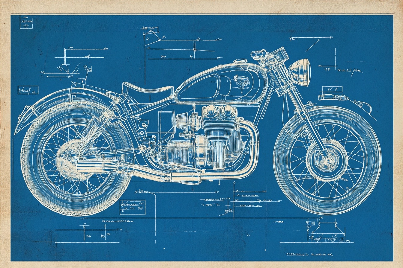 Blueprint schematic