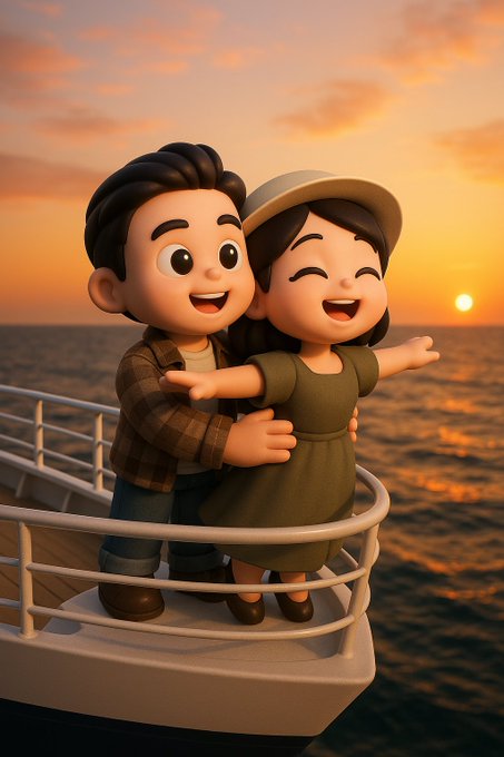 泰坦尼克号经典场面