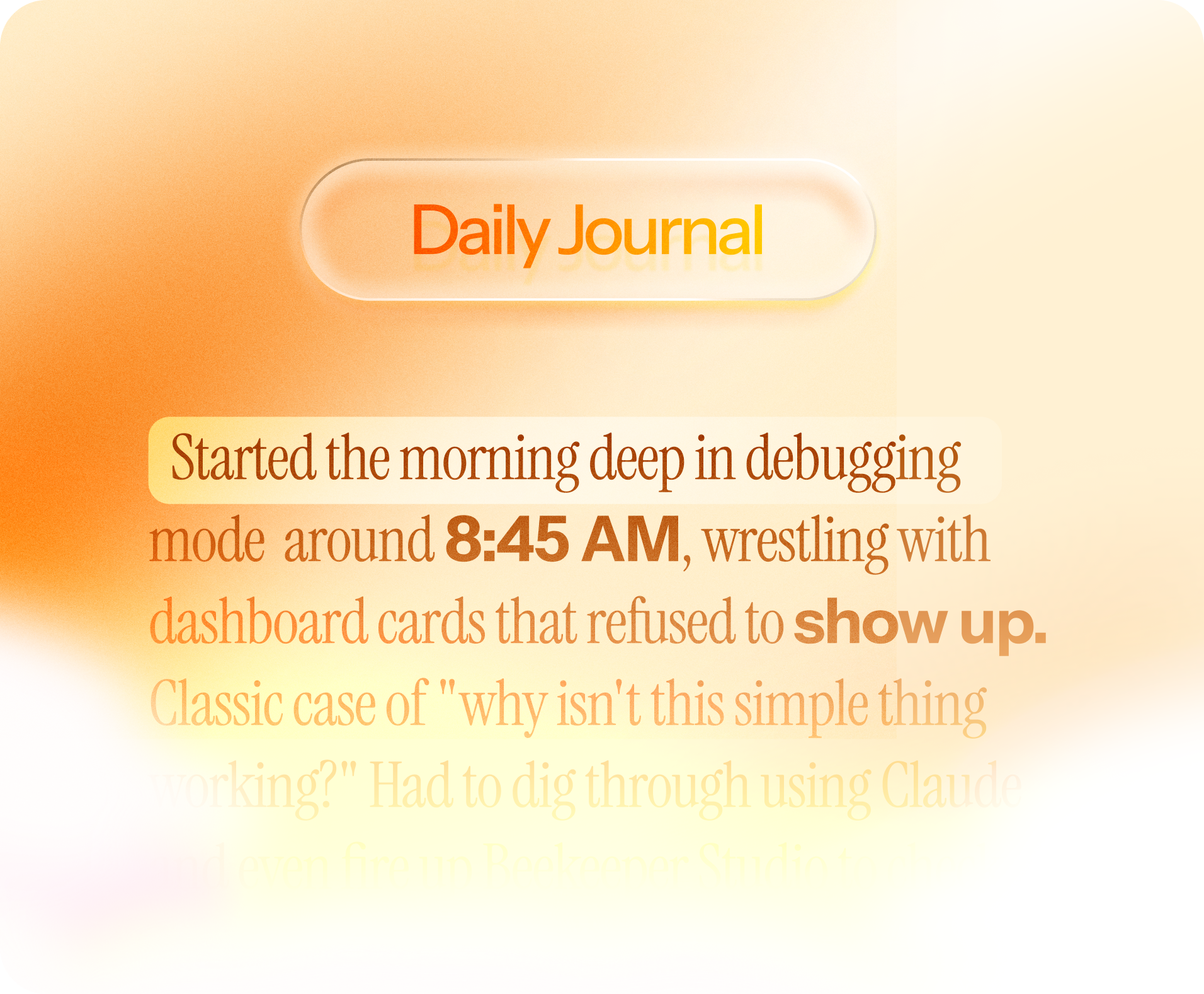 Dayflow 日记预览