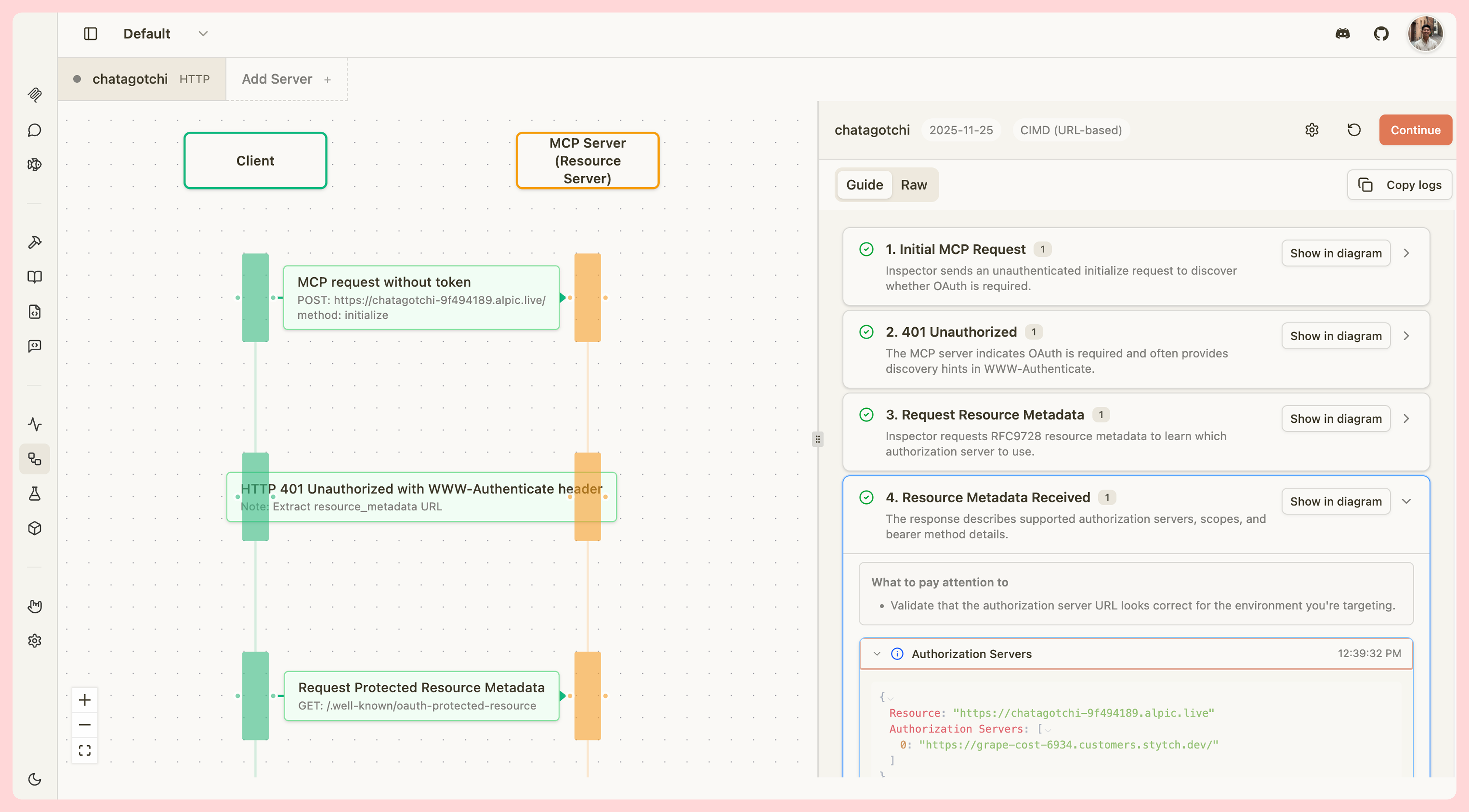 MCPJam OAuth 流程调试器