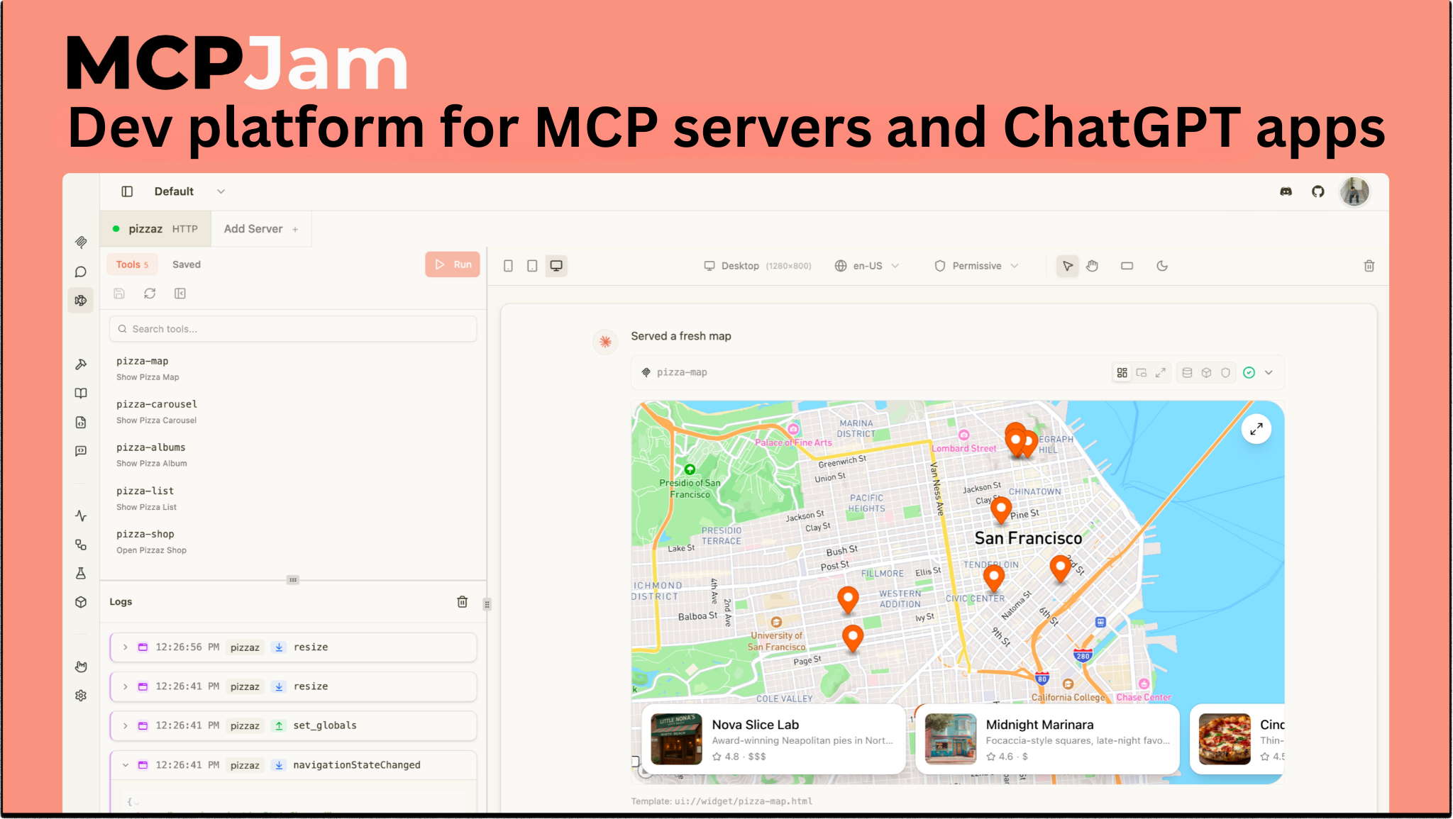 MCPJam Inspector 演示