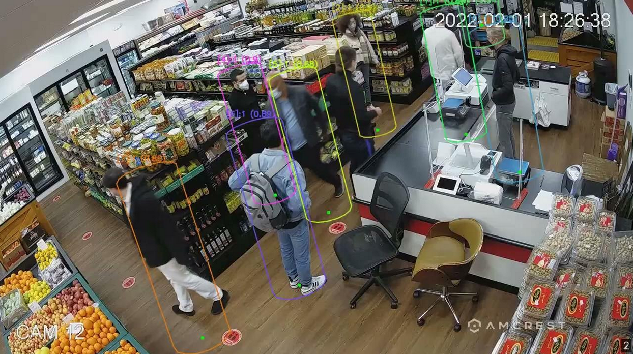 3D 跟踪示例输出