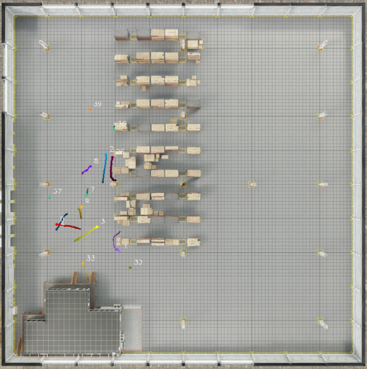 多视角 3D 跟踪的 BEV 输出