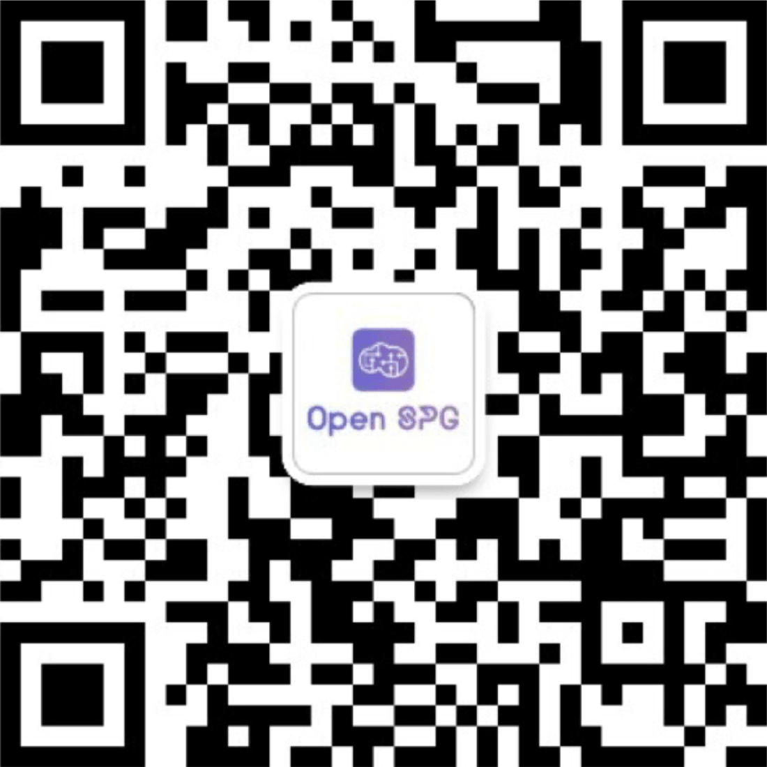 联系我们：OpenSPG 二维码