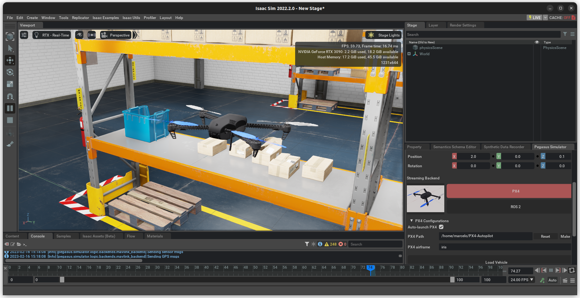 PegasusSimulator hero image