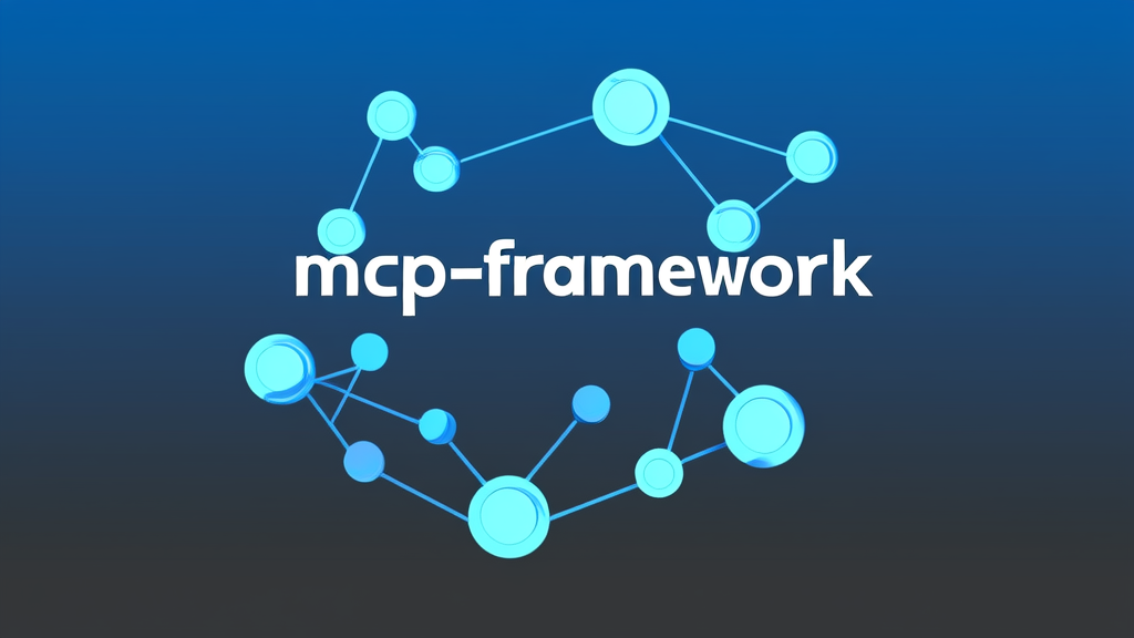 mcp-framework hero image