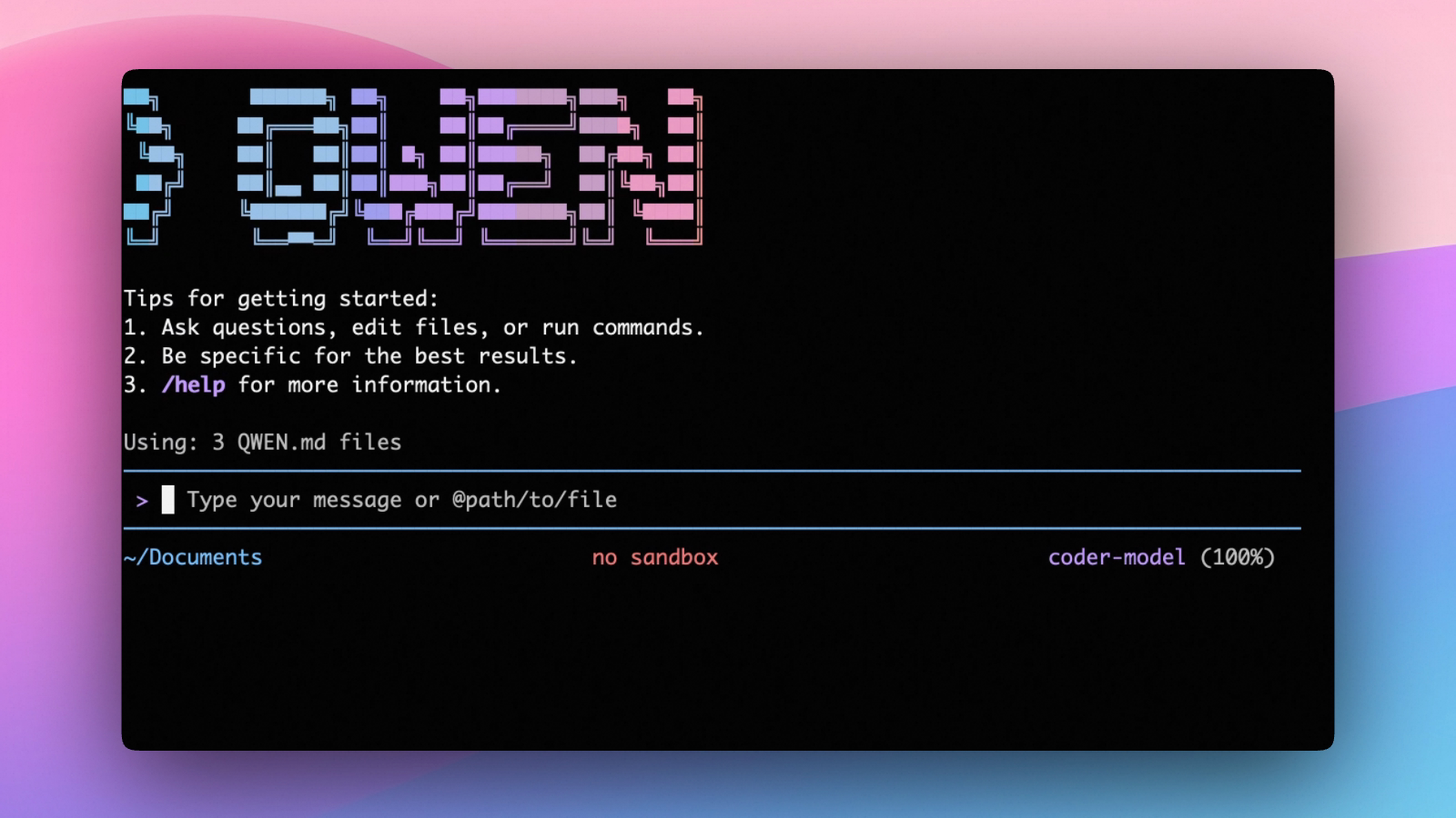 qwen-code hero image