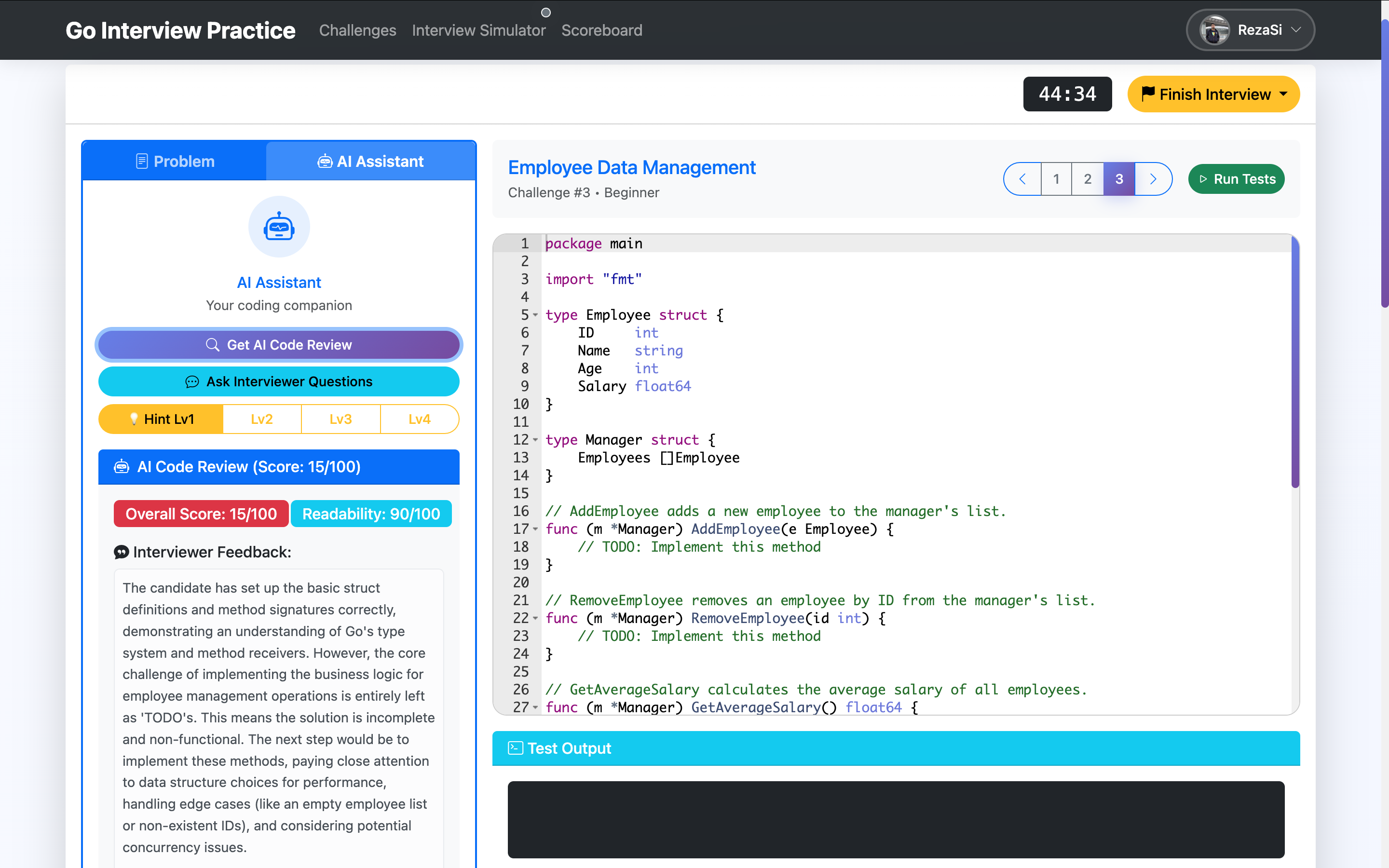 AI 代码评审 - 实时反馈与分析