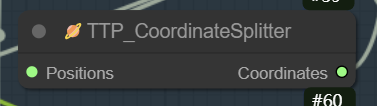 坐标拆分节点