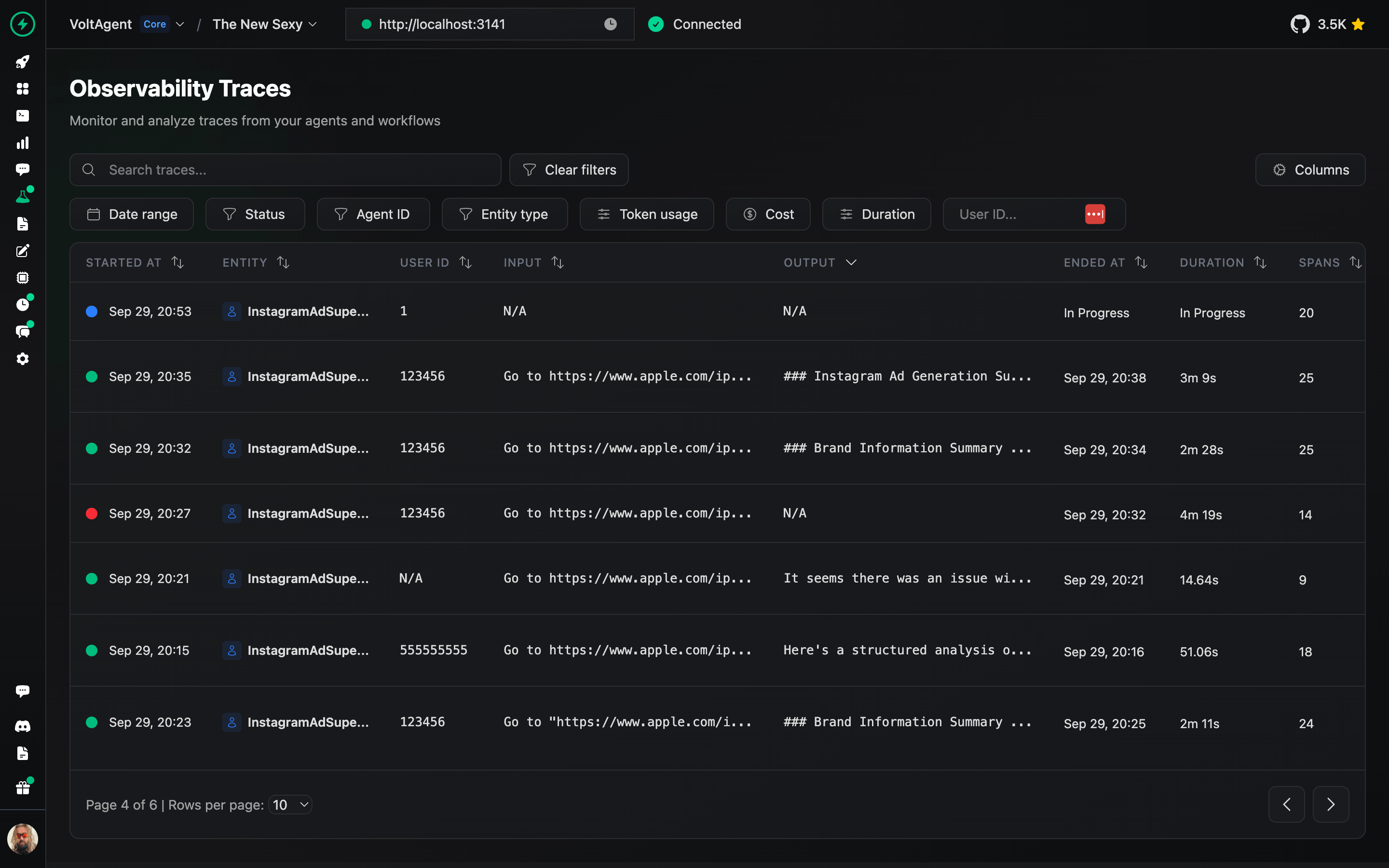 VoltOps 追踪记录