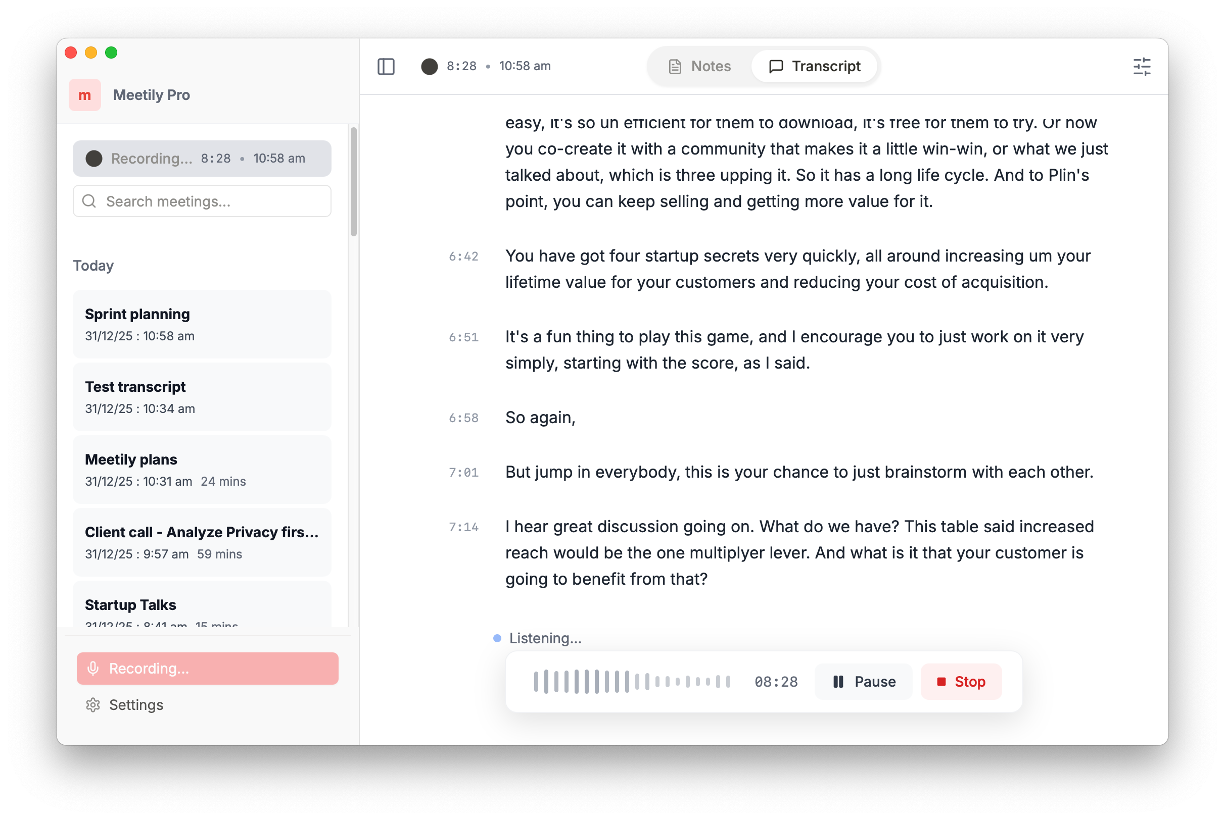 即将发布的版本