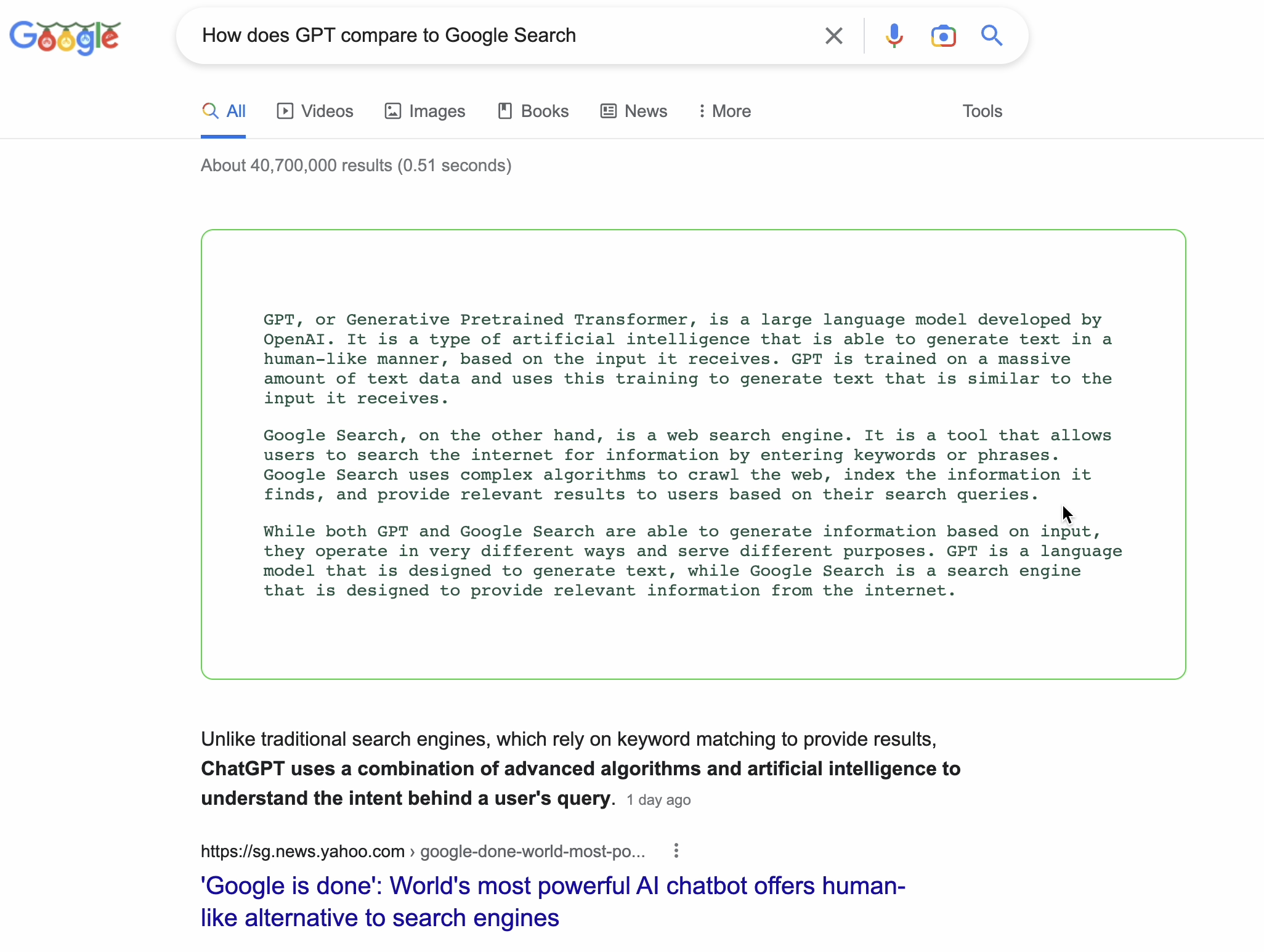 ChatGPT-Google hero image