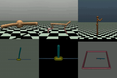 使用 Sample Factory 2.0 训练的 Mujoco 智能体