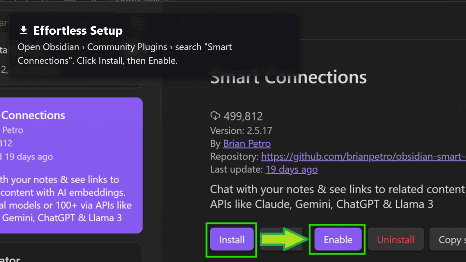 Smart Connections 入门指南