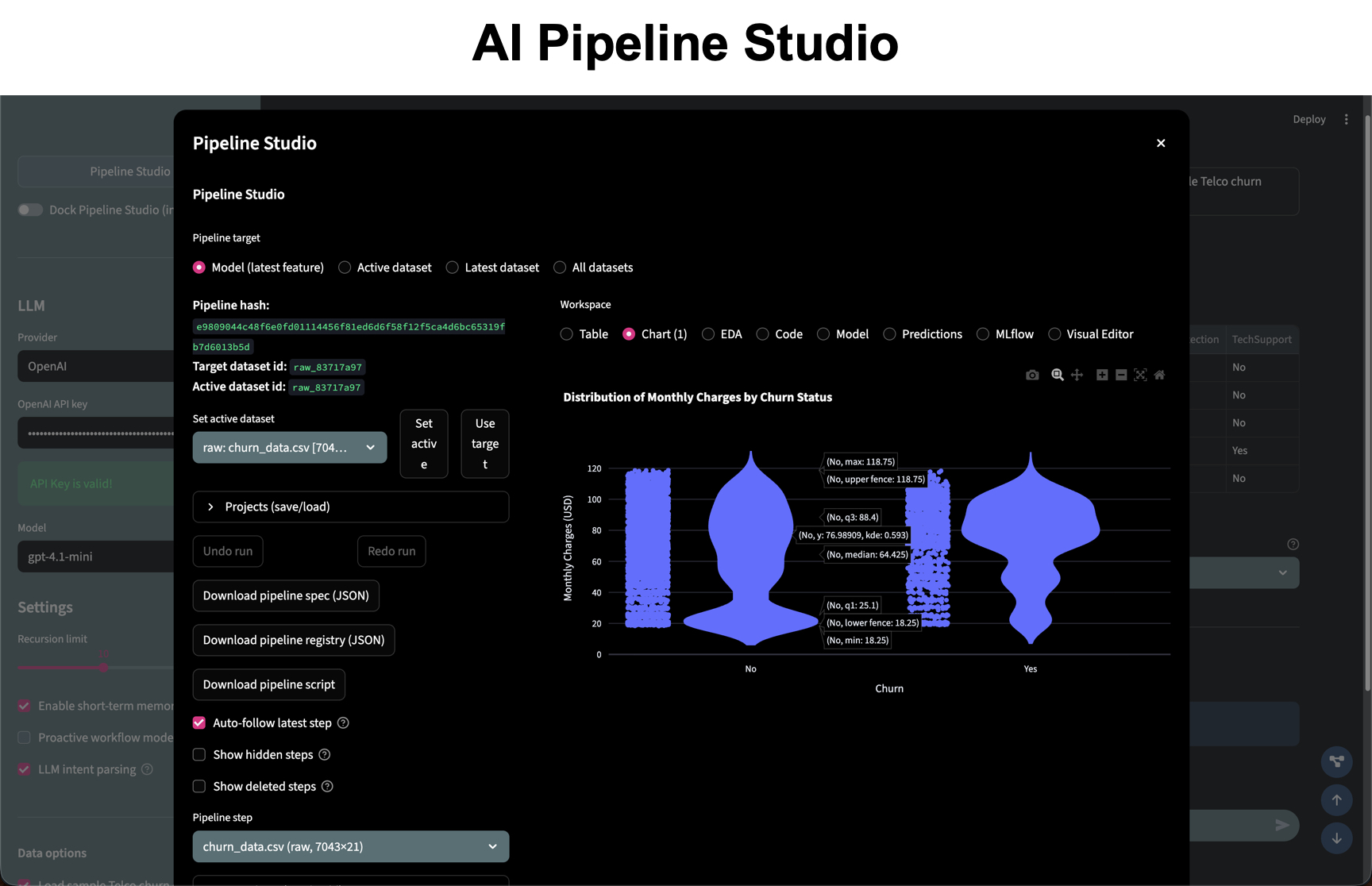 AI Pipeline Studio