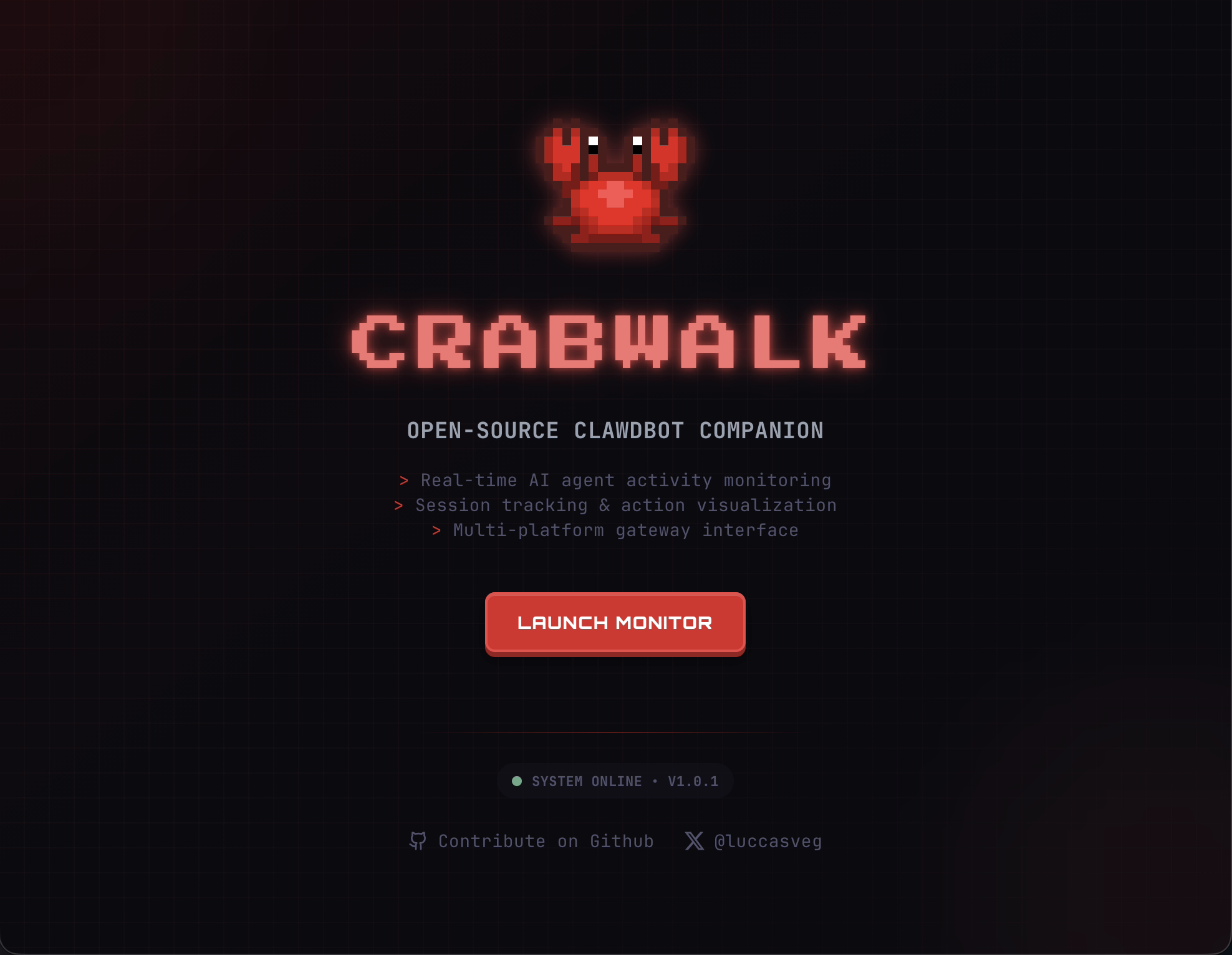 crabwalk hero image