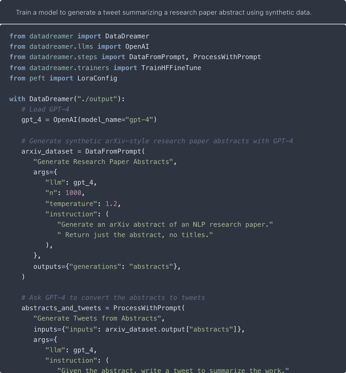 DataDreamer hero image