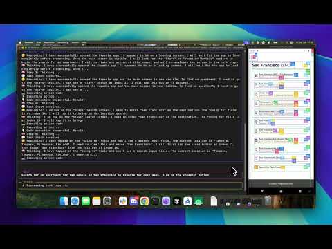 Droidrun 住宿预订演示