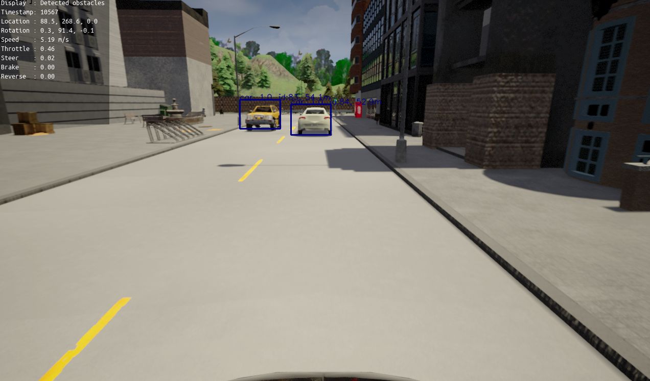 Pylot 障碍物检测