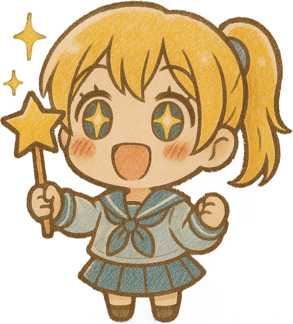 手持魔杖的吉祥物