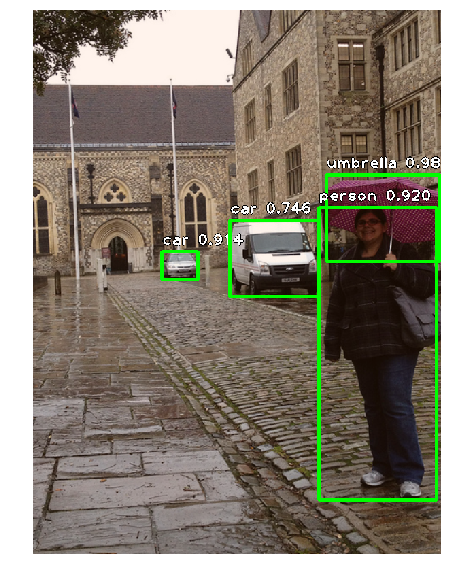 RetinaNet 在 MS COCO 上的示例结果