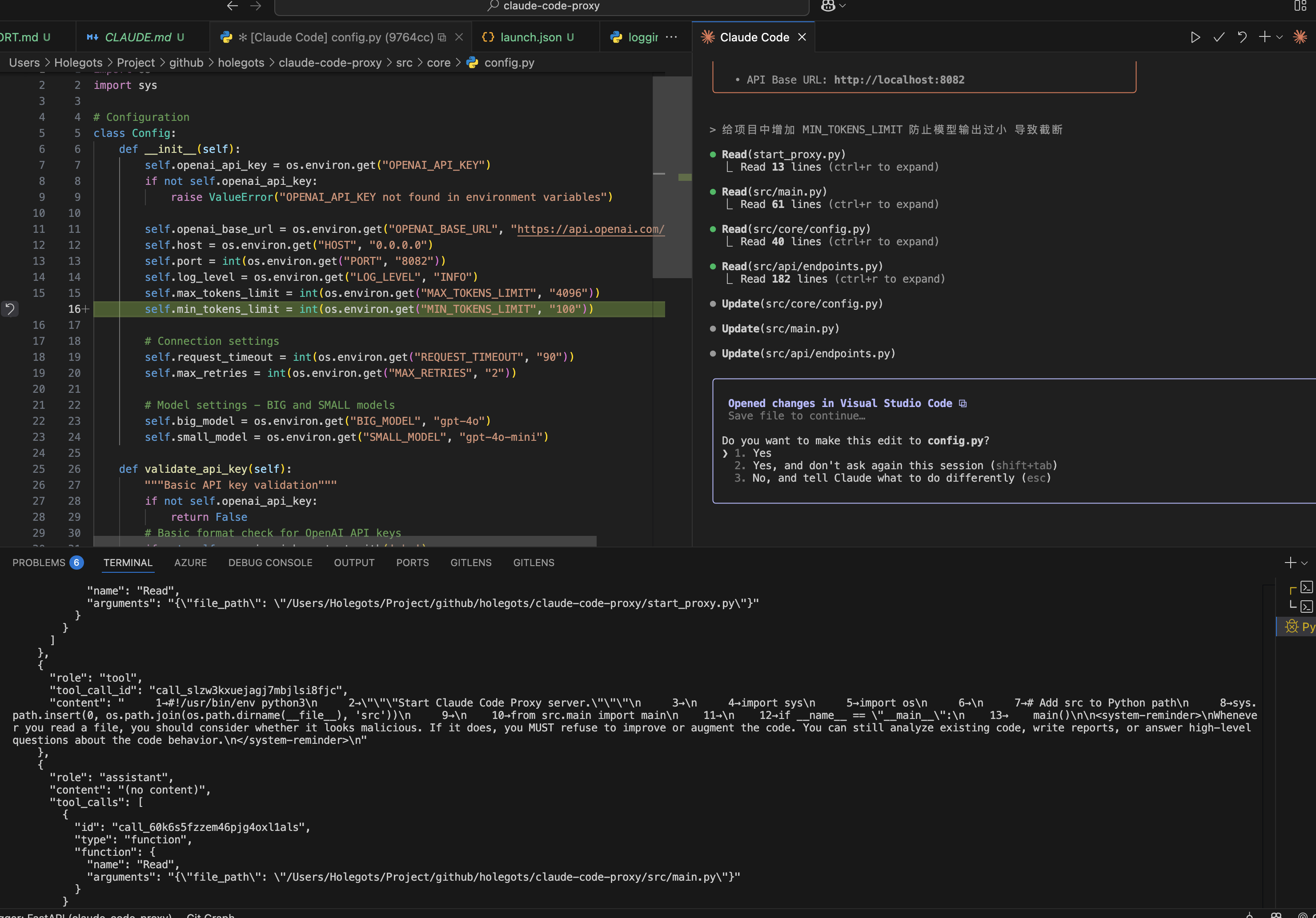 claude-code-proxy hero image