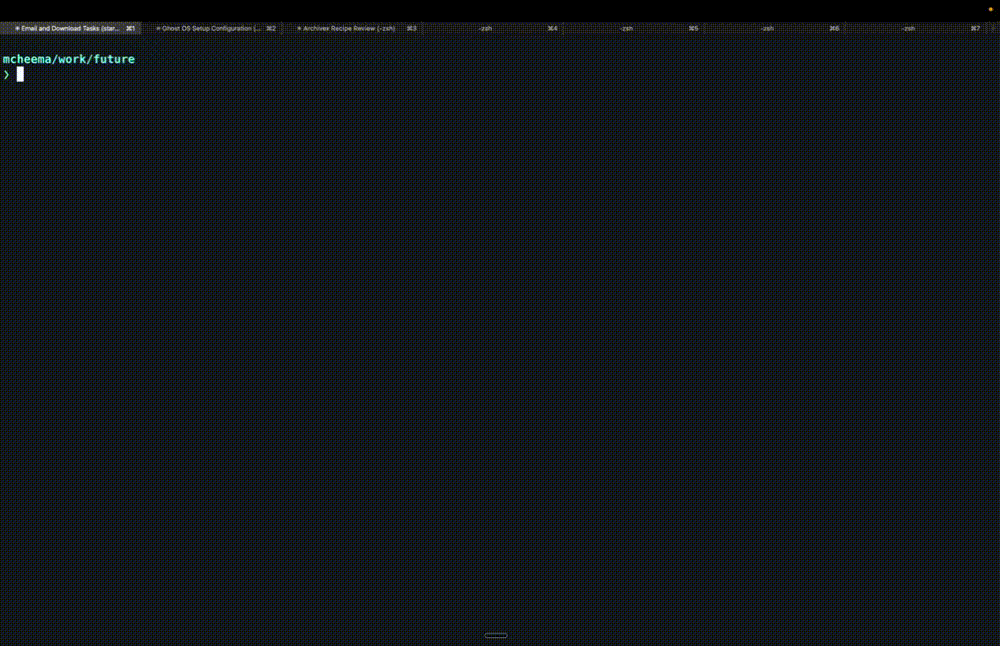 Ghost OS配方演示