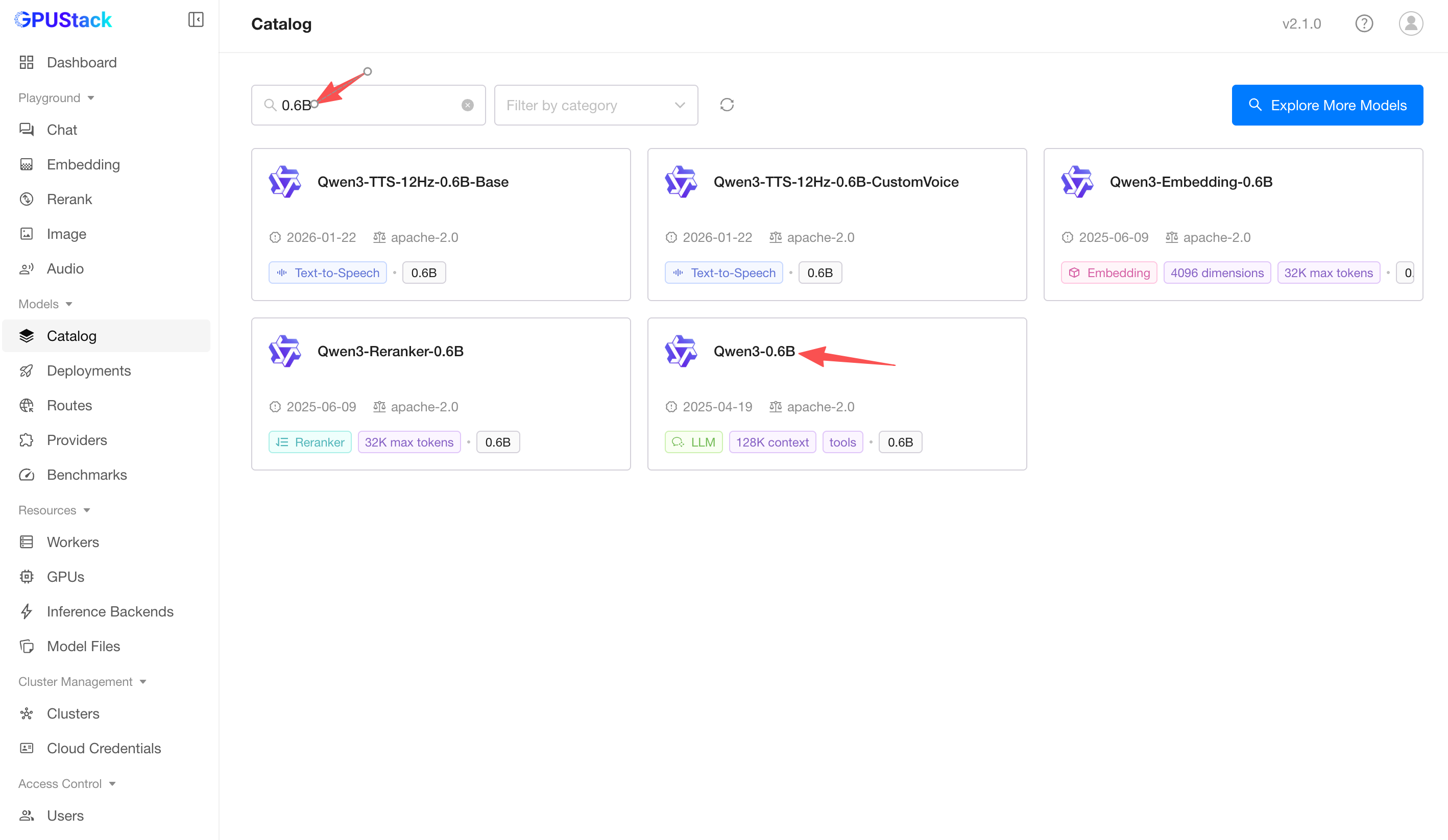 从目录部署 Qwen3