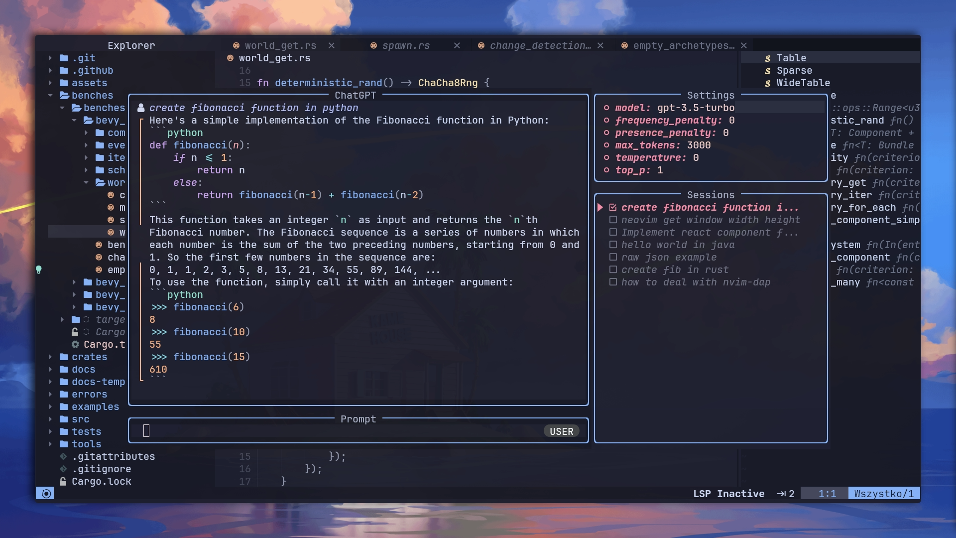 ChatGPT.nvim hero image