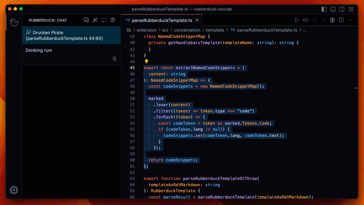 用醉酒海盗的方式描述代码
