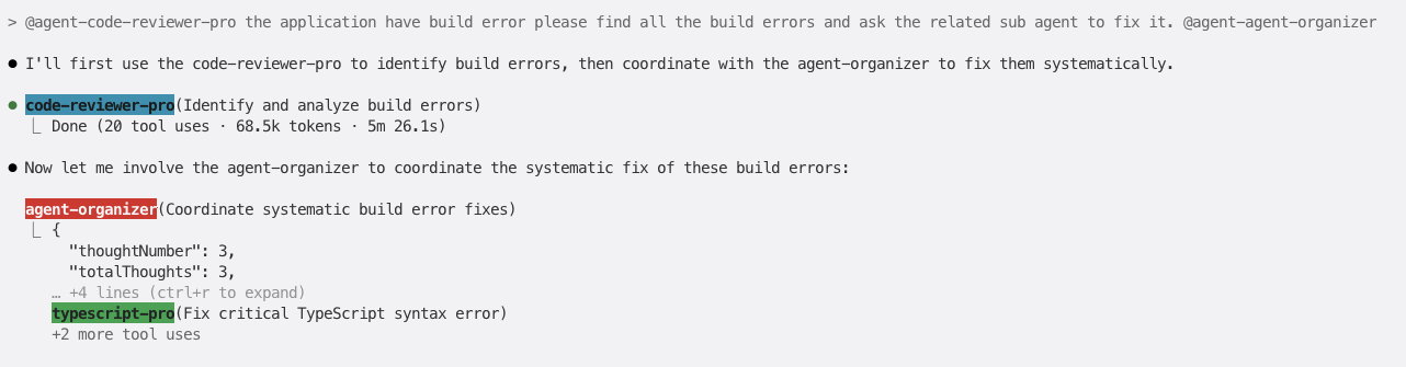 嵌套子代理协调