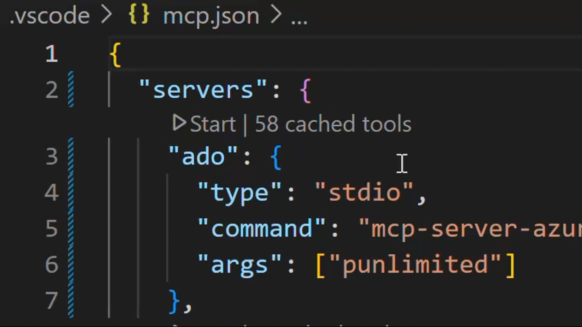 启动 MCP 服务器