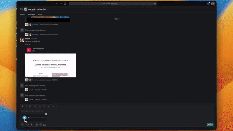 使用myGPTReader进行语音对话