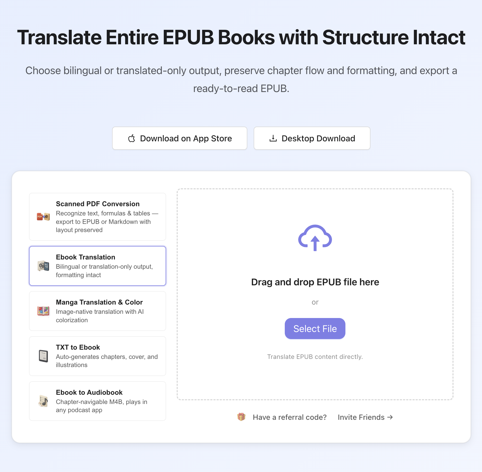 EPUB翻译器在线版本