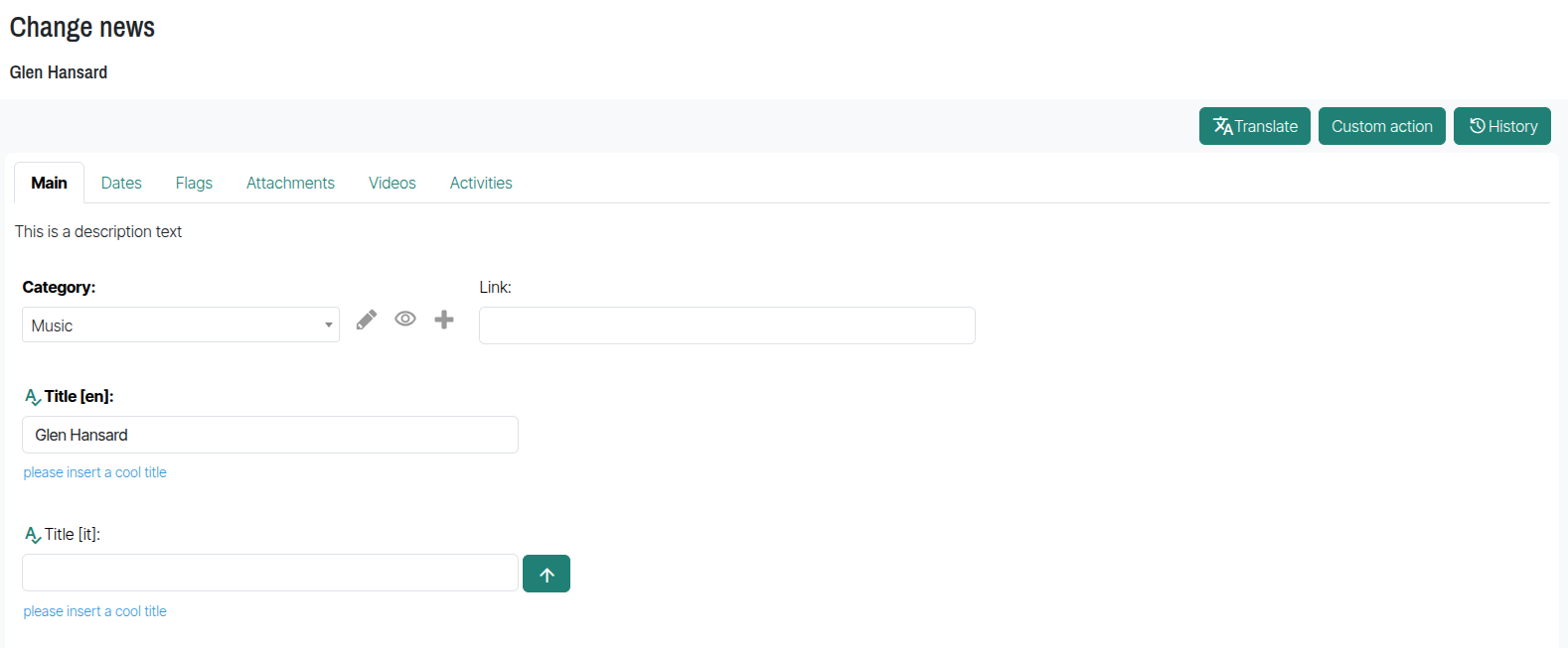 表单选项卡截图