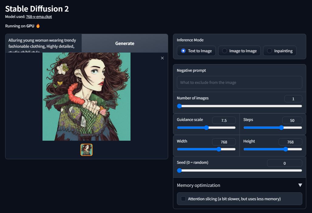 stable-diffusion-2-gui hero image