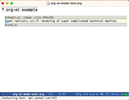 dall-e 在 org-mode 中