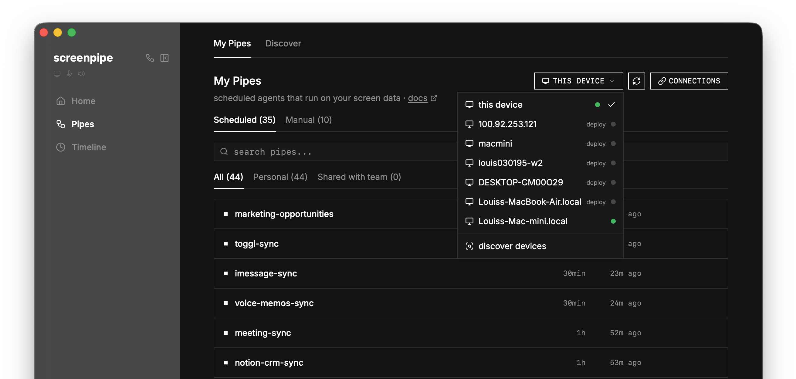 screenpipe hero image