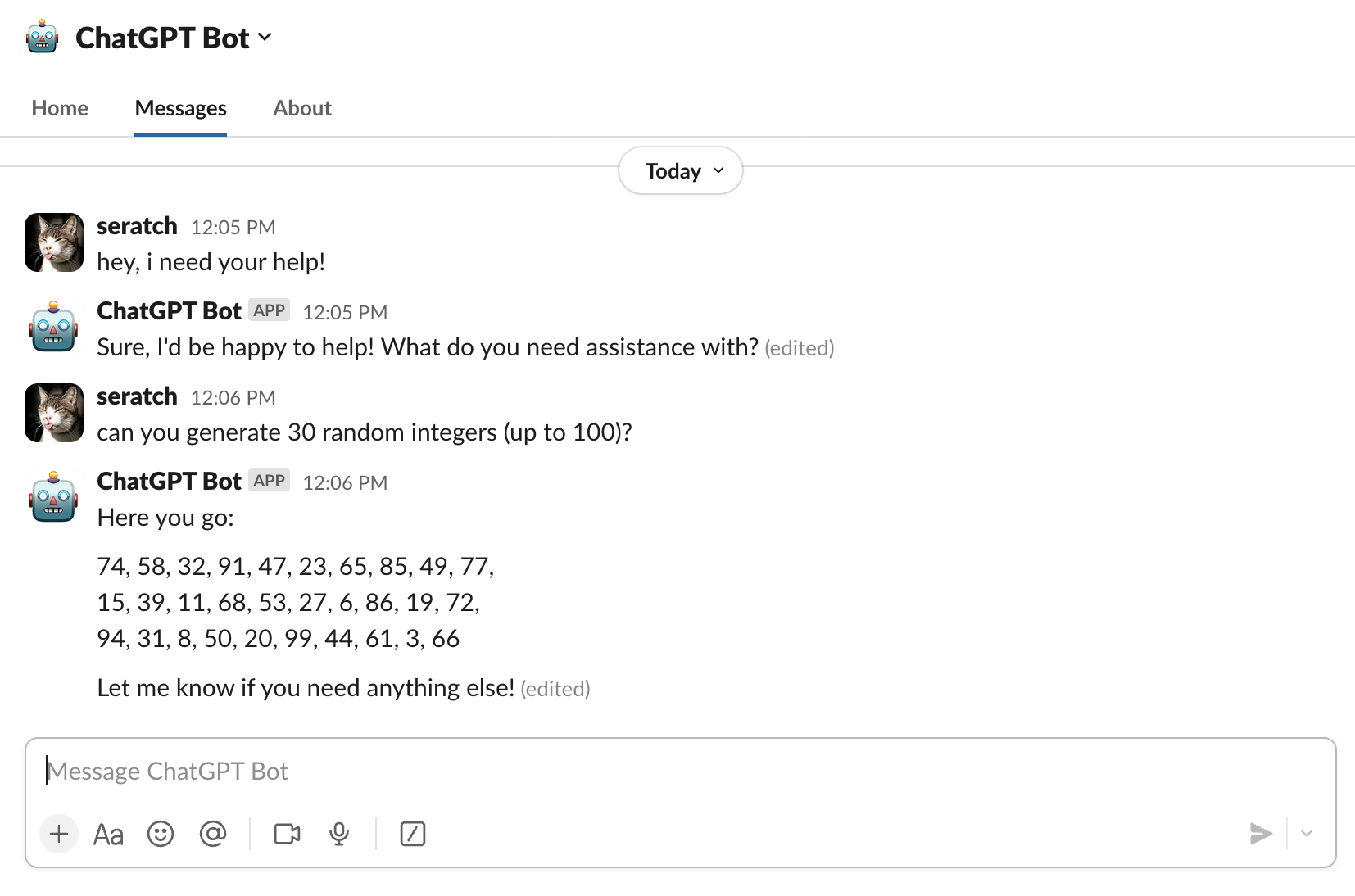 ChatGPT-in-Slack hero image