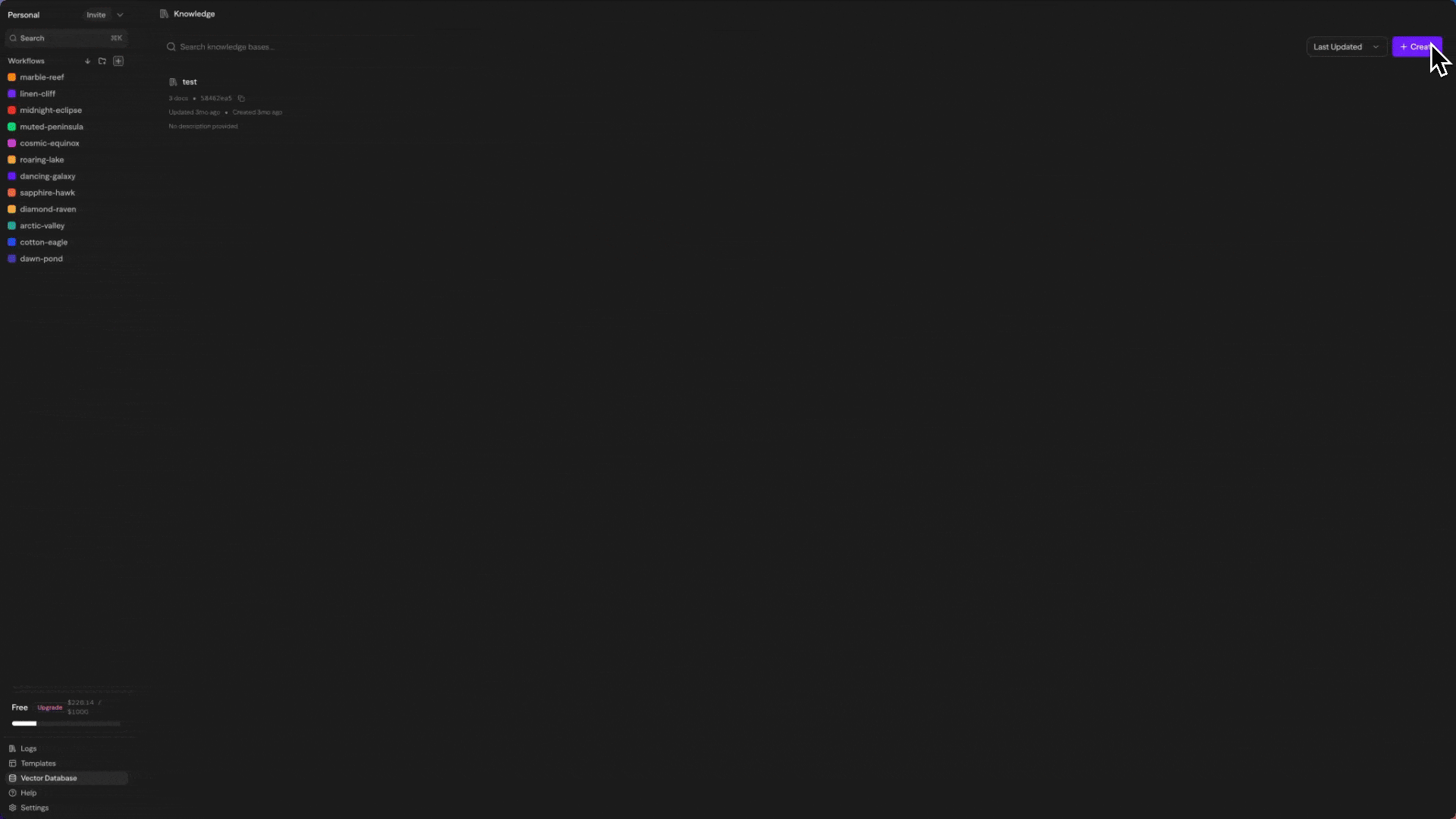 知识上传与检索演示