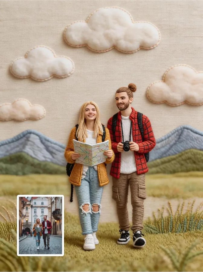 Awesome GPT4o/GPT-4o Image Prompts-线织肖像